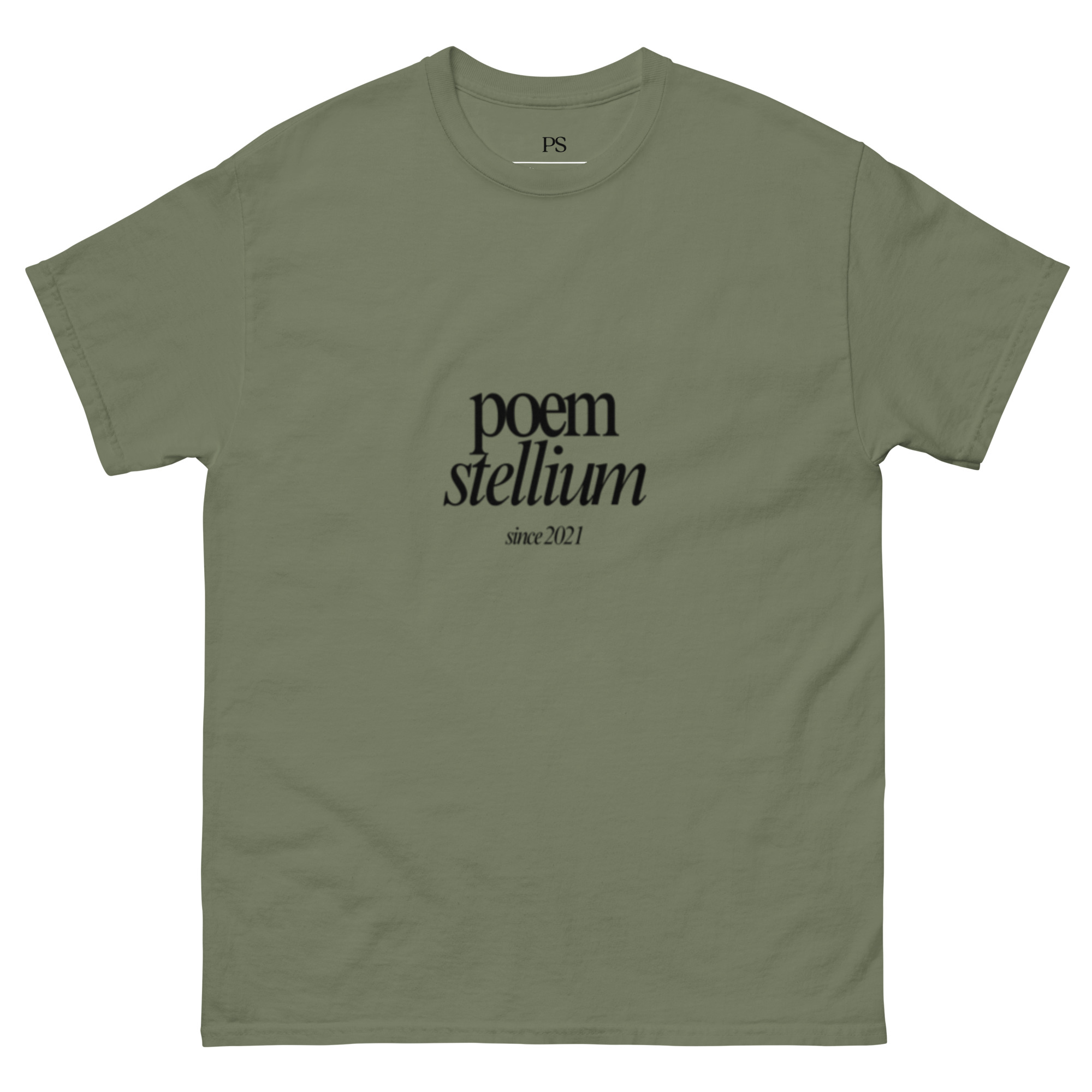 Poem Stellium Black Unisex classic tee - Image 12