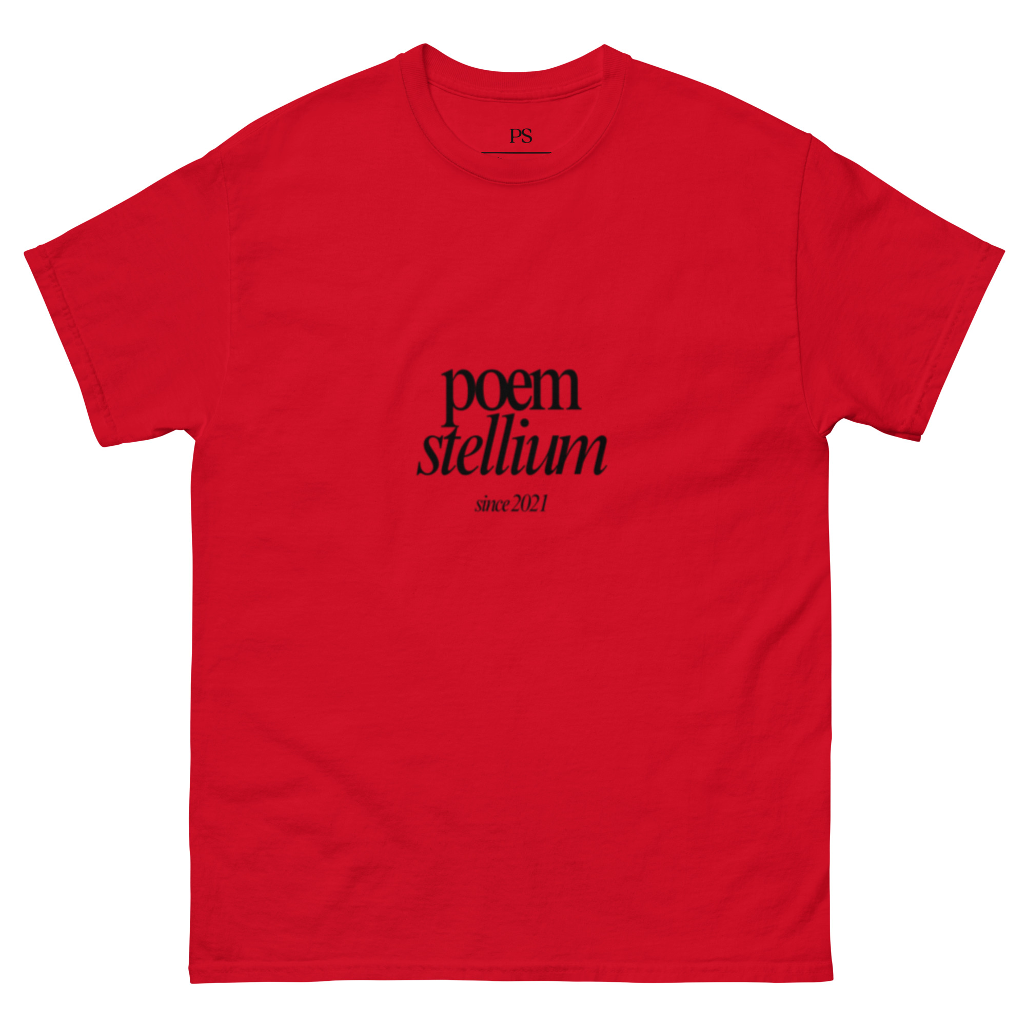 Poem Stellium Black Unisex classic tee - Image 2
